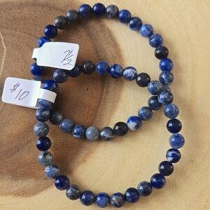 Sodalite Stone Beaded Bracelets.
